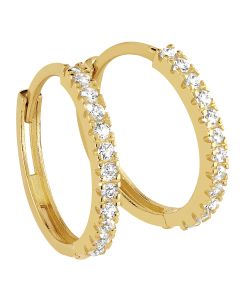 Timanttiset-kultakorut kultakorvakorut OT47698-CZ