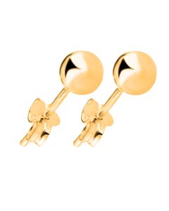 Kultakorut kultakorvakorut 4MM PALLO TAP