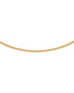 Timanttiset-kultakorut kultakaulaketju 1004 50.0