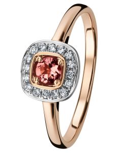 Kohinoor Stella timanttisormus keltakulta 033-241P-10