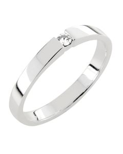 Romanssi timanttisormus valkokulta 183-005-170