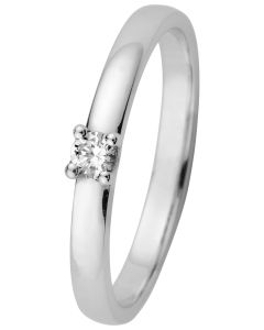 Kohinoor Estelle timanttisormus valkokulta 033-216V-08