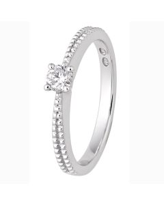 Romanssi timanttisormus valkokulta DF231-018-175