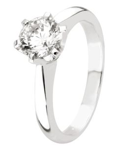 Romanssi timanttisormus valkokulta 214-100