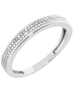 Brilliant Star timanttisormus valkokulta BR-6444