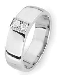 Romanssi timanttisormus valkokulta 116/117-010V-190