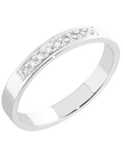 Romanssi timanttisormus valkokulta 3413 W