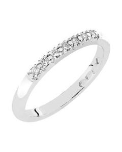 Sandberg Merivirta timanttisormus valkokulta M-152W 0.08 160