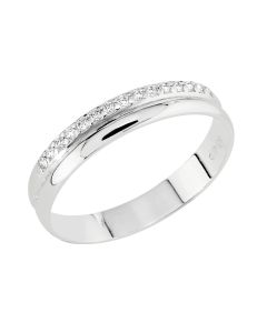 Brilliant Star timanttisormus valkokulta V9040-05