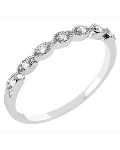 Brilliant Star timanttisormus valkokulta LRD 8848-175