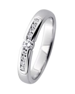 Romanssi timanttisormus valkokulta 192-021-155