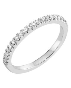 Romanssi timanttisormus valkokulta 222-021-