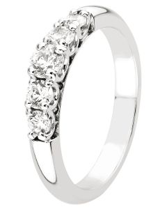 Romanssi timanttisormus valkokulta 206-054-170