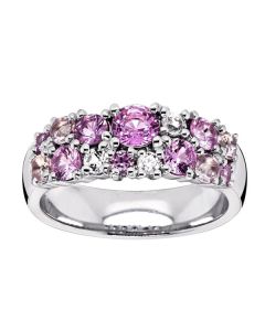 Romanssi timanttisormus valkokulta DFR240P