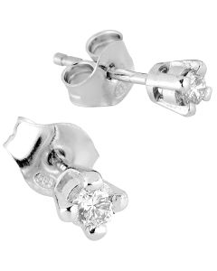 Romanssi timanttikorvakorut valkokulta 1778.008