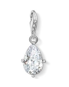 Thomas Sabo Charms White stone hopeariipus 1848-051-14