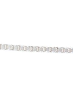 Timanttiset-hopeakorut hopeakaulaketju KVD019 42.0