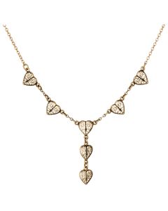 Kalevala Onnen Sydän pronssikaulakoru 336696045