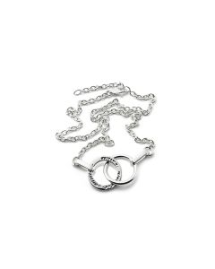 Efva Attling Twosome hopeakaulaketju 10-100-00524