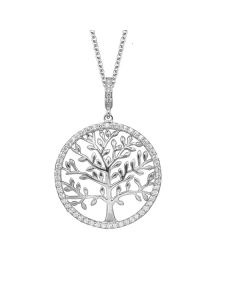 Aalmark Elämänpuu hopeakaulaketju N8406/55-60