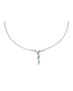 Plus hopeakaulaketju 41 2189