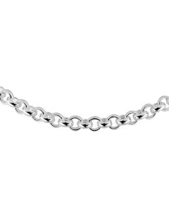 Timanttiset-hopeakorut hopearanneketju/koru YHV053/1 20.0