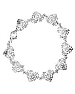 Lumoava Bella hopearanneketju/koru 5318 20 000