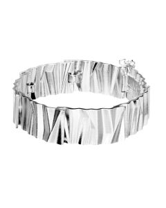 Lumoava Aarni hopearanneketju/koru 5346 00 000