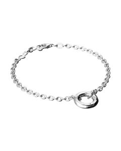 Lumoava Muruseni hopearanneketju/koru 5329 00 000