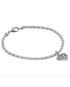 Lumoava Hento hopearanneketju/koru L53191000180