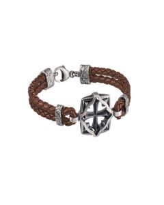 Lumoava Soturi hopearanneketju/koru L53200490210