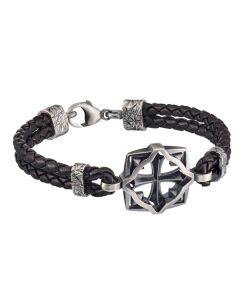 Lumoava Soturi hopearanneketju/koru L53200496210