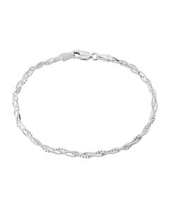 Plus hopearanneketju/koru JB-121109 18CM