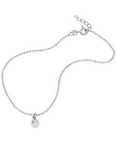 Timanttiset-hopeakorut hopeanilkkaketju JA-120140 A-18