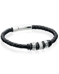 Fred Bennett teräsrannekoru B3898